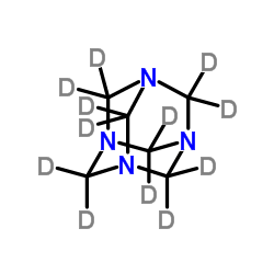 (2H12)-1,3,5,7-Tetraazatricyclo[3.3.1.13,7]decane结构式
