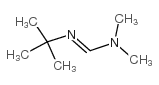 N'-叔-丁基-N,N-二甲基甲脒结构式