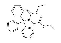 Ph3P=C(CO2Et)CH2CO2Et结构式