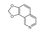 [1,3]dioxolo[4,5-h]isoquinoline结构式