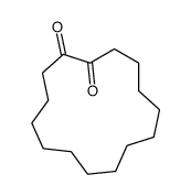 cyclopentadecane-1,2-dione结构式