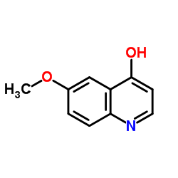 4-肼基-6-甲氧基喹啉结构式