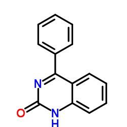4-苯基-2(1h)-喹唑啉酮结构式
