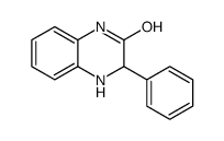 3-phenyl-3,4-dihydro-1H-quinoxalin-2-one结构式