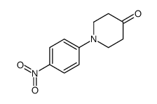 4-Piperidinone, 1-(4-nitrophenyl)-结构式