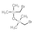 Disiloxane,1,3-bis(bromomethyl)-1,1,3,3-tetramethyl-结构式