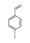 4-IODOSTYRENE)结构式