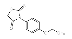 4-Thiazolidinone,3-(4-ethoxyphenyl)-2-thioxo-结构式