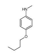 4-butoxy-N-methylaniline结构式