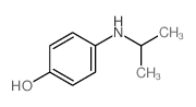 Phenol,4-[(1-methylethyl)amino]-结构式