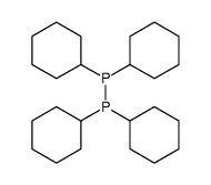 1,1,2,2-tetracyclohexyldiphosphane结构式