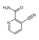 3-氰基吡啶-2-羧胺结构式