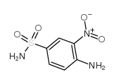 3-硝基-4-氨基苯磺酰胺结构式