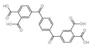 1,2-Benzenedicarboxylicacid, 4,4'-(1,4-phenylenedicarbonyl)bis- (9CI)结构式