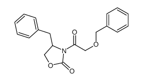 (S)-(+)-4-Benzyl-3-benzyloxyacetyl-2-oxazolidinone结构式