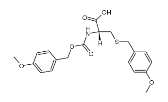 Z(OMe)-Cys(MBzl)-OH结构式
