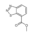 methyl 1,2,3-benzothiadiazole-7-carboxylate结构式