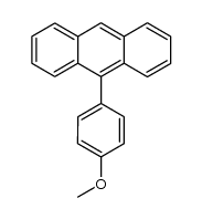 9-(4-Methoxylphenyl)anthracene结构式