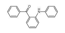 phenyl(2-(phenylamino)phenyl)methanone结构式