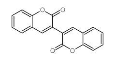 3-(2-oxochromen-3-yl)chromen-2-one结构式