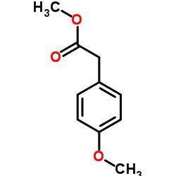 4-甲氧基苯乙酸甲酯结构式
