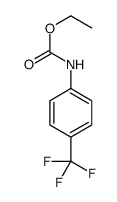 N-[4-(三氟甲基)苯基] 氨基甲酸乙酯结构式