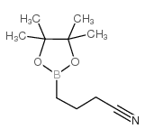 3-氰基-丙基硼酸频哪酯结构式