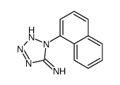 1-naphthalen-1-yltetrazol-5-amine结构式