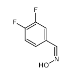 Benzaldehyde, 3,4-difluoro-, oxime (9CI)结构式