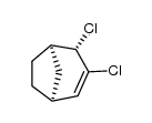 exo-3,4-dichlorobicyclo[3.2.1]oct-2-ene结构式