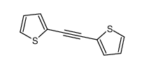 2-(2-thiophen-2-ylethynyl)thiophene结构式