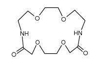 1,10-diaza-4,7,13,16-tetraoxacyclooctadeca-2,9-dione结构式