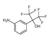 2-(3-氨基苯基)-1,1,1,3,3,3-六氟丙烷-2-醇结构式