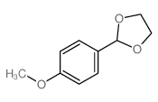 1,3-Dioxolane,2-(4-methoxyphenyl)-结构式