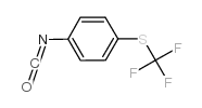 4-三氟甲基硫代苯基异氰酸酯结构式