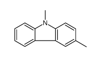 3,9-dimethylcarbazole结构式