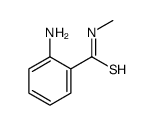 2-amino-N-methylbenzenecarbothioamide结构式