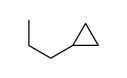 CYCLOPROPANE,PROPYL-结构式