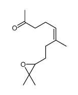 8-(3,3-dimethyloxiran-2-yl)-6-methyloct-5-en-2-one结构式