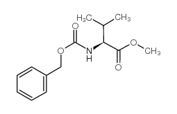 methyl (2S)-3-methyl-2-(phenylmethoxycarbonylamino)butanoate结构式