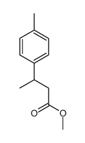 methyl 3-(4-methylphenyl)butanoate结构式