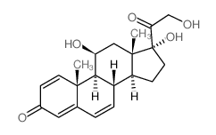 6-脱氢泼尼松龙结构式