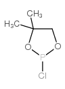 2-氯-5,5-二甲基-1,3,2-二氧磷杂环己烷结构式