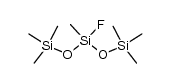 3-fluoroheptamethyltrisiloxane结构式