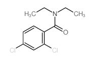 Benzamide,2,4-dichloro-N,N-diethyl-结构式