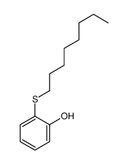 2-octylsulfanylphenol结构式