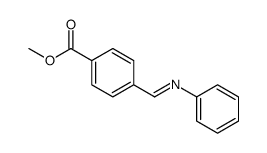 Benzoic acid, 4-[phenylimino)-,methyl ester结构式