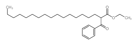 Benzenepropanoic acid, a-hexadecyl-b-oxo-, ethyl ester结构式