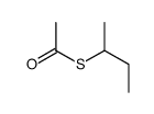 Thioacetic acid S-(1-methylpropyl) ester结构式