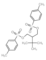 1,3-Propanediol,2-(1,1-dimethylethyl)-, 1,3-bis(4-methylbenzenesulfonate)结构式